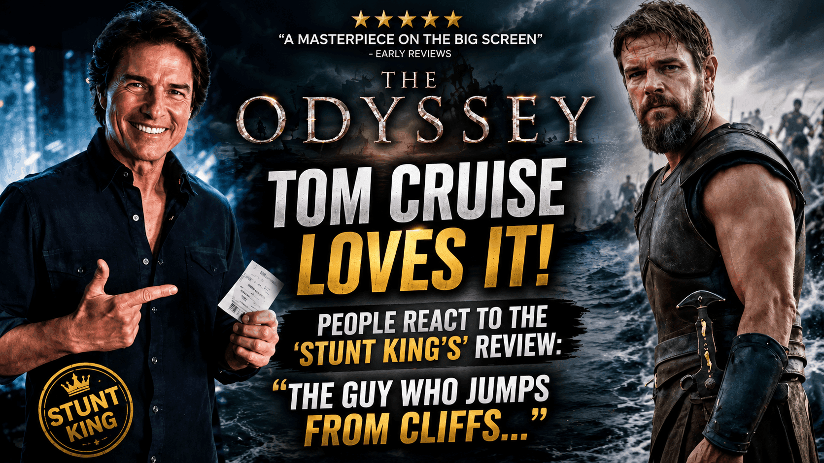 Tom Cruise Reviews Nolan’s The Odyssey, Calls It Stunning