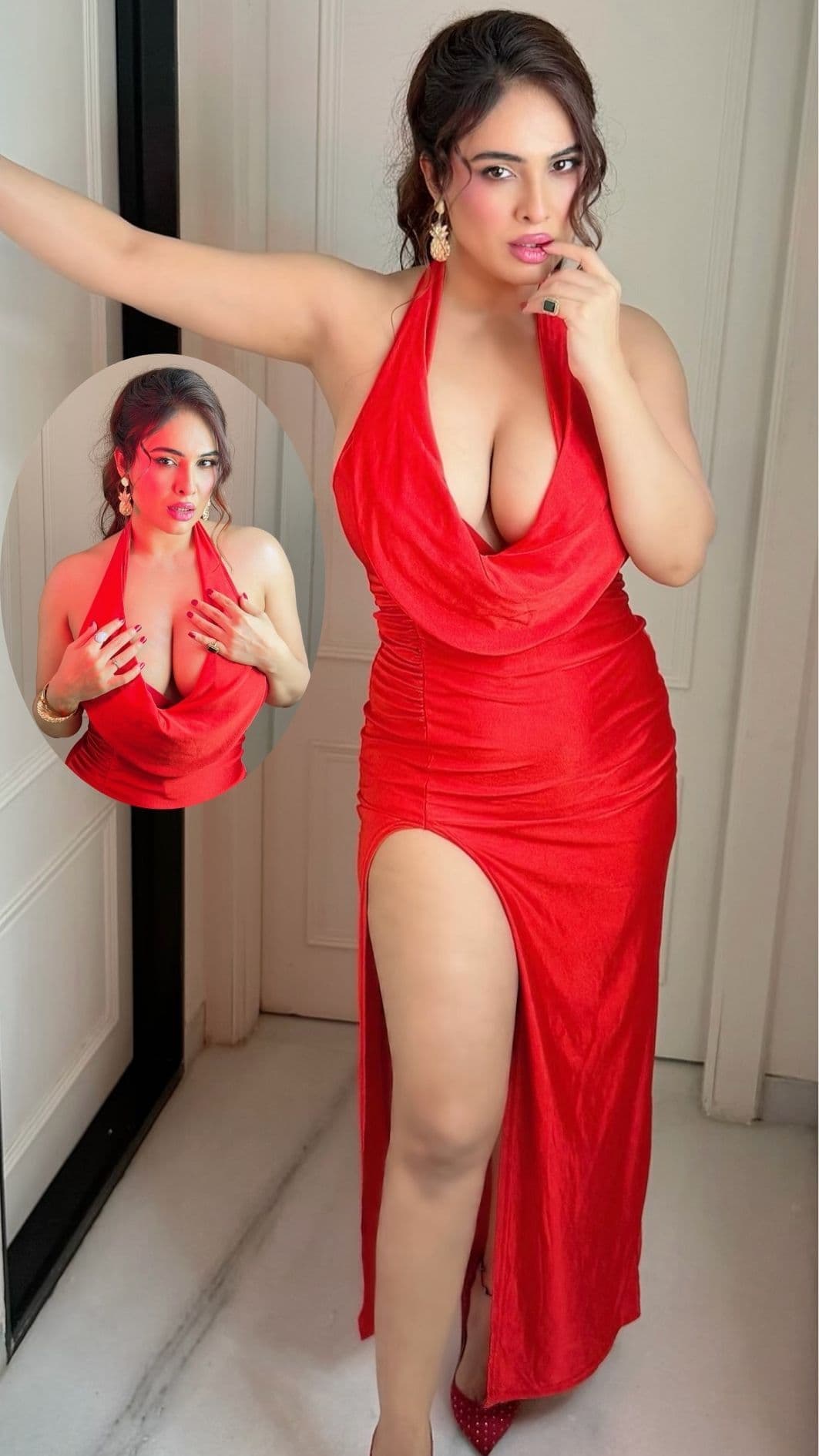 Neha Malik Flaunts Hot Bold Look in Latest Viral Photos